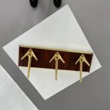 1950s wall coat rack