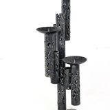 Brutalist floor candlestick
