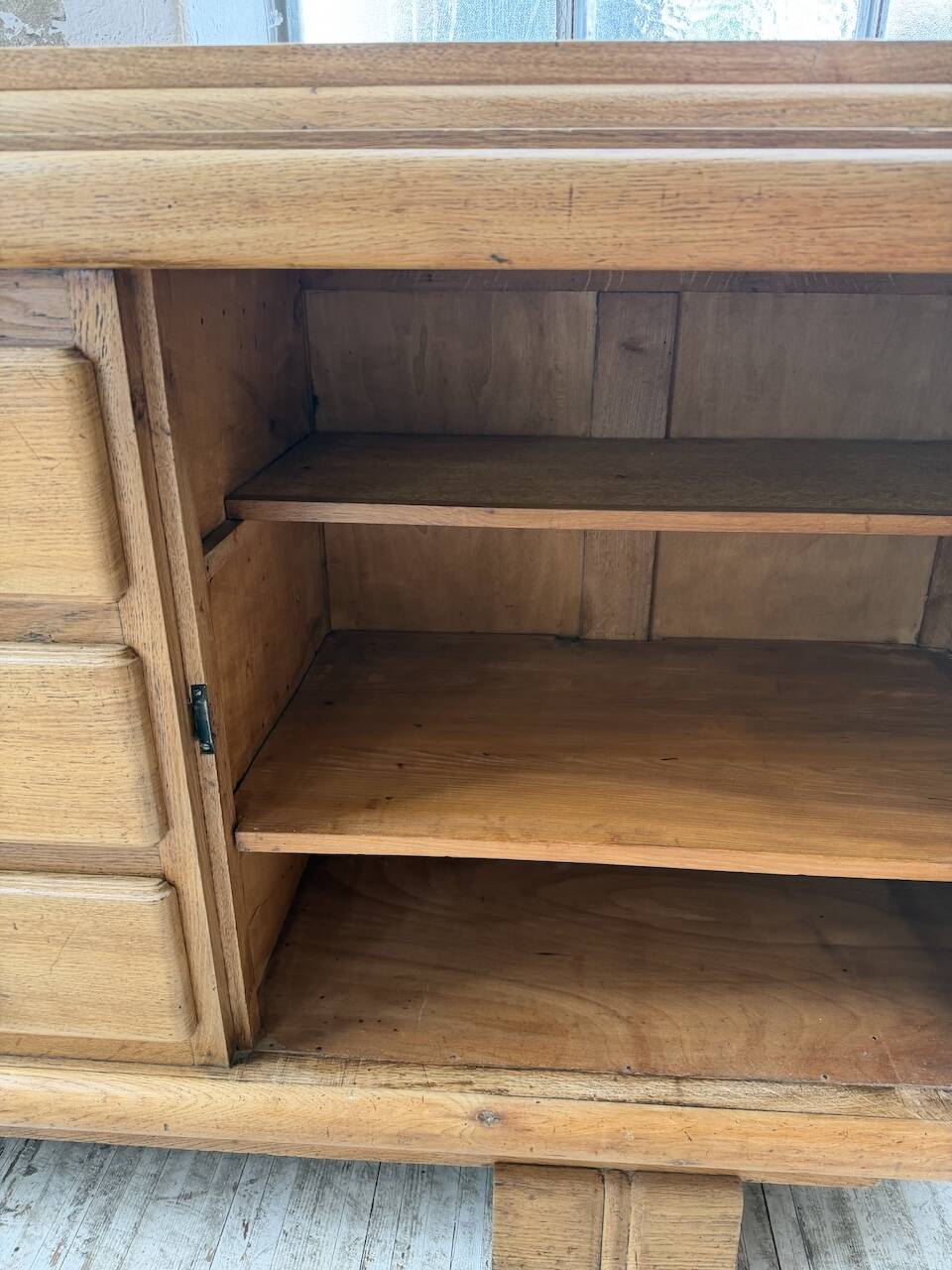 Enfilade storage unit oak Art Deco 1940 Dudouyt