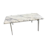 White marble coffee table