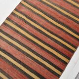 3x10 Rug For Hallway Red & Brown Vintage Kilim Runner Rug, 88x301Cm SK32981