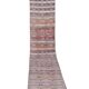 Vintage Turkish rug from Oushak, hand-woven 54x703 cm