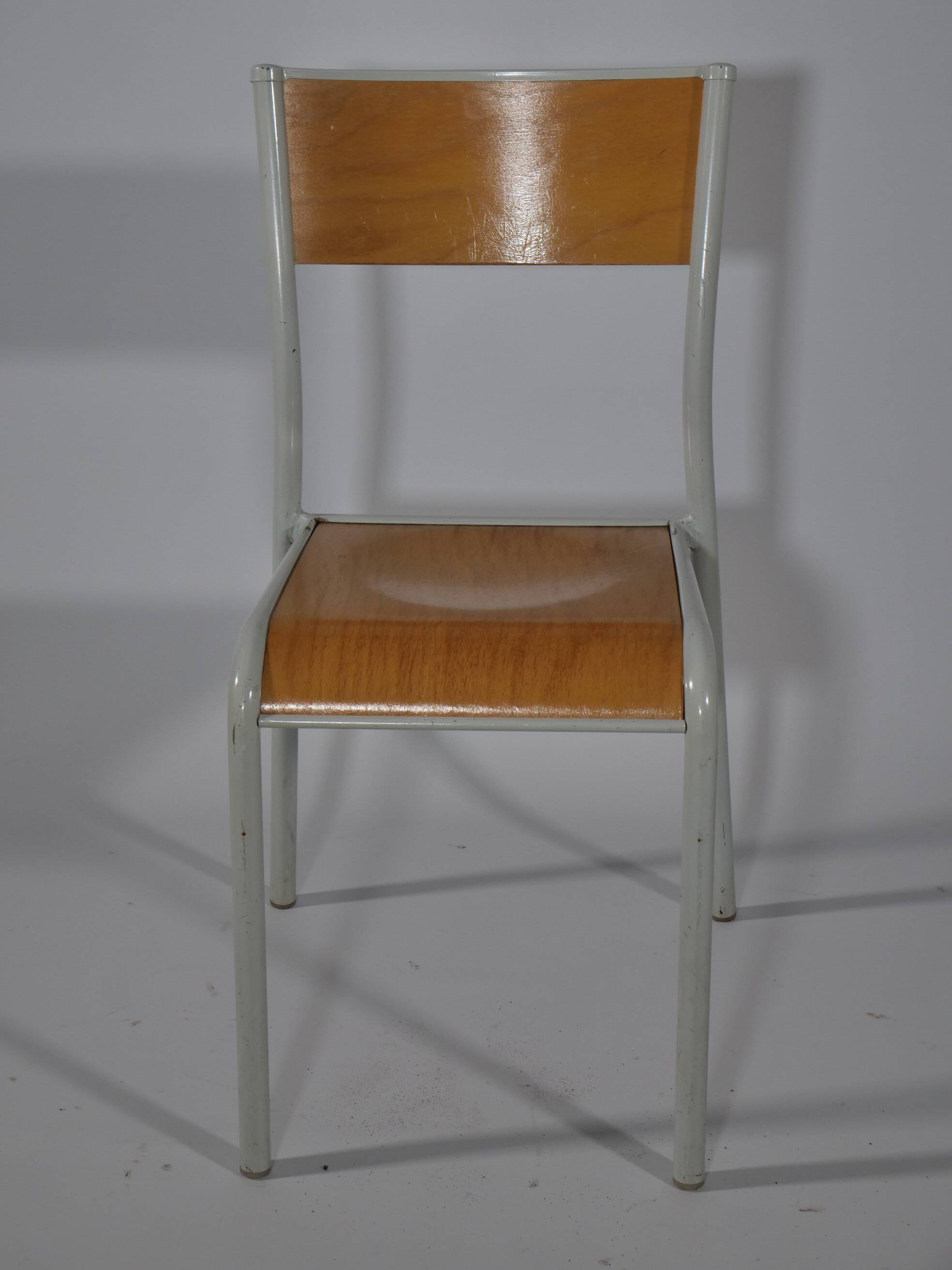 Vintage French School Chairs