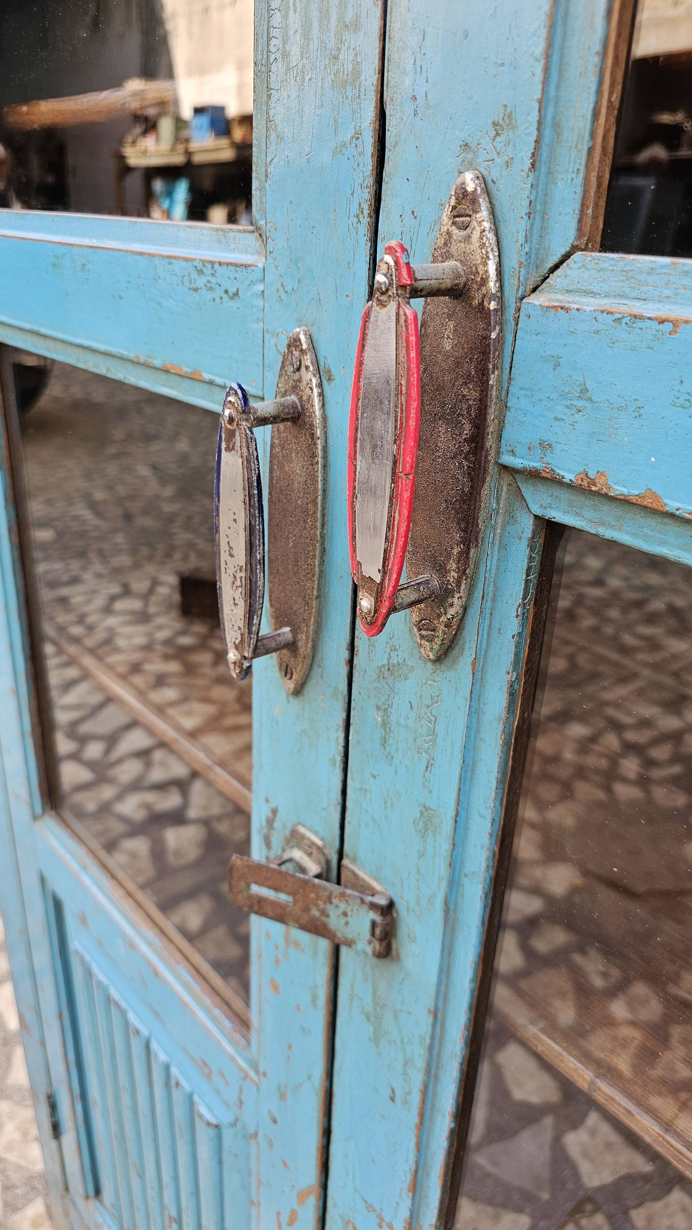 Antique Art Deco sideboard in Burmese teak