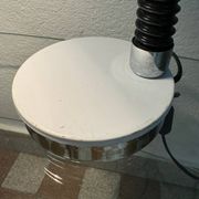 Lampe de bureau Eyeball blanche années 70