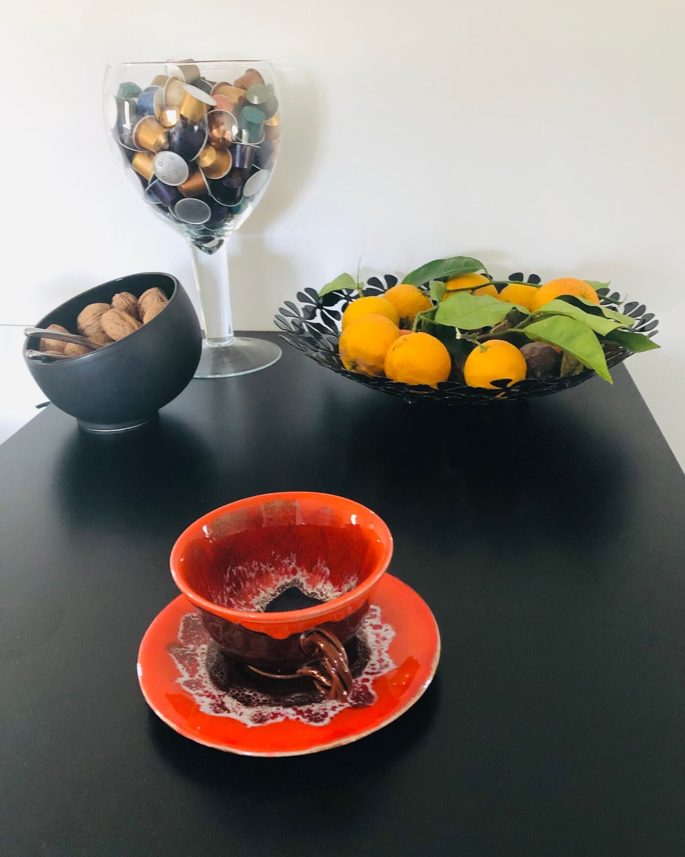 Tasse et sous tasse Vallauris