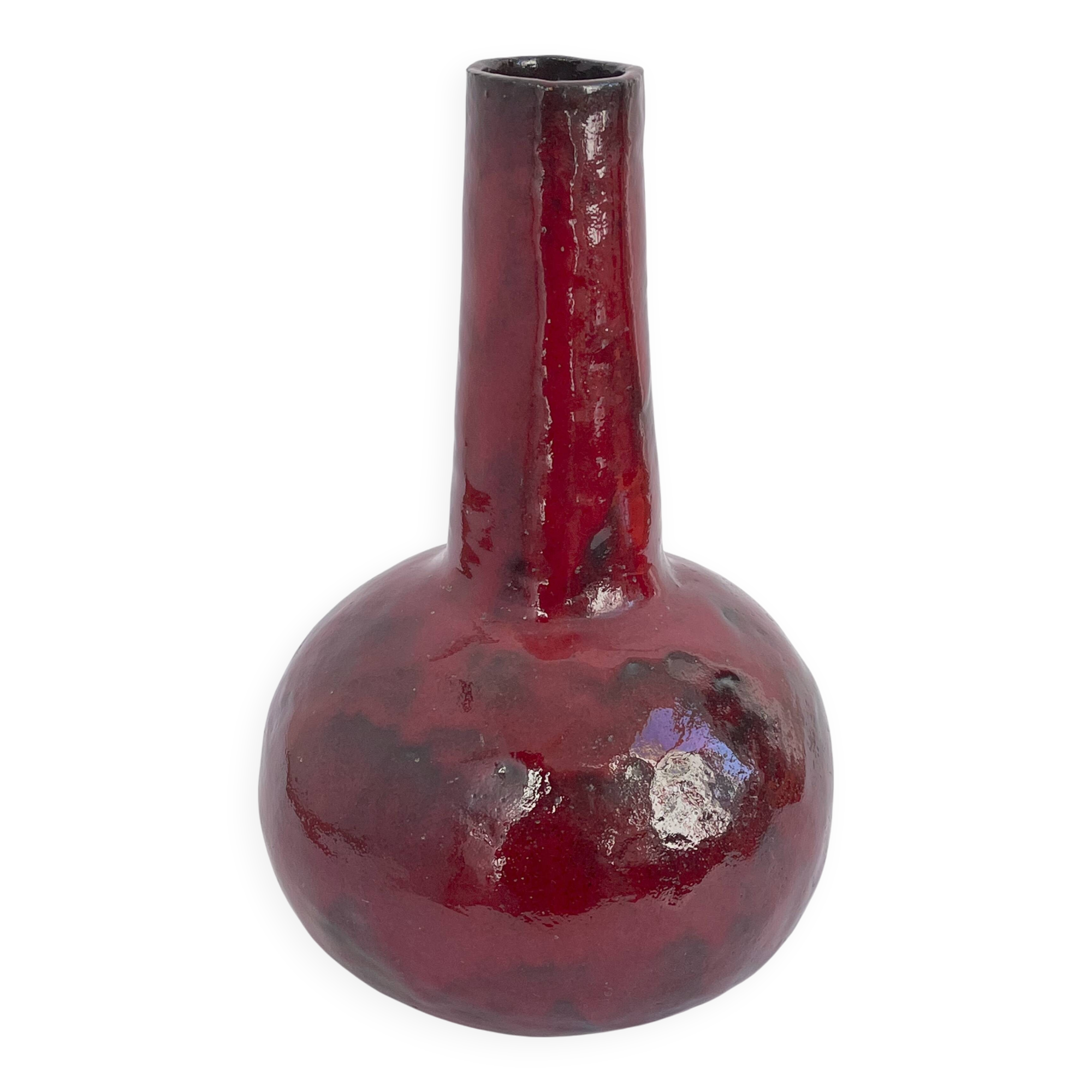 Vase Ceramique France vers 1960