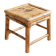 Tabouret bambou /osier vintage
