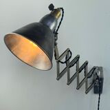 Scissors lamp accordion mazda france 1940