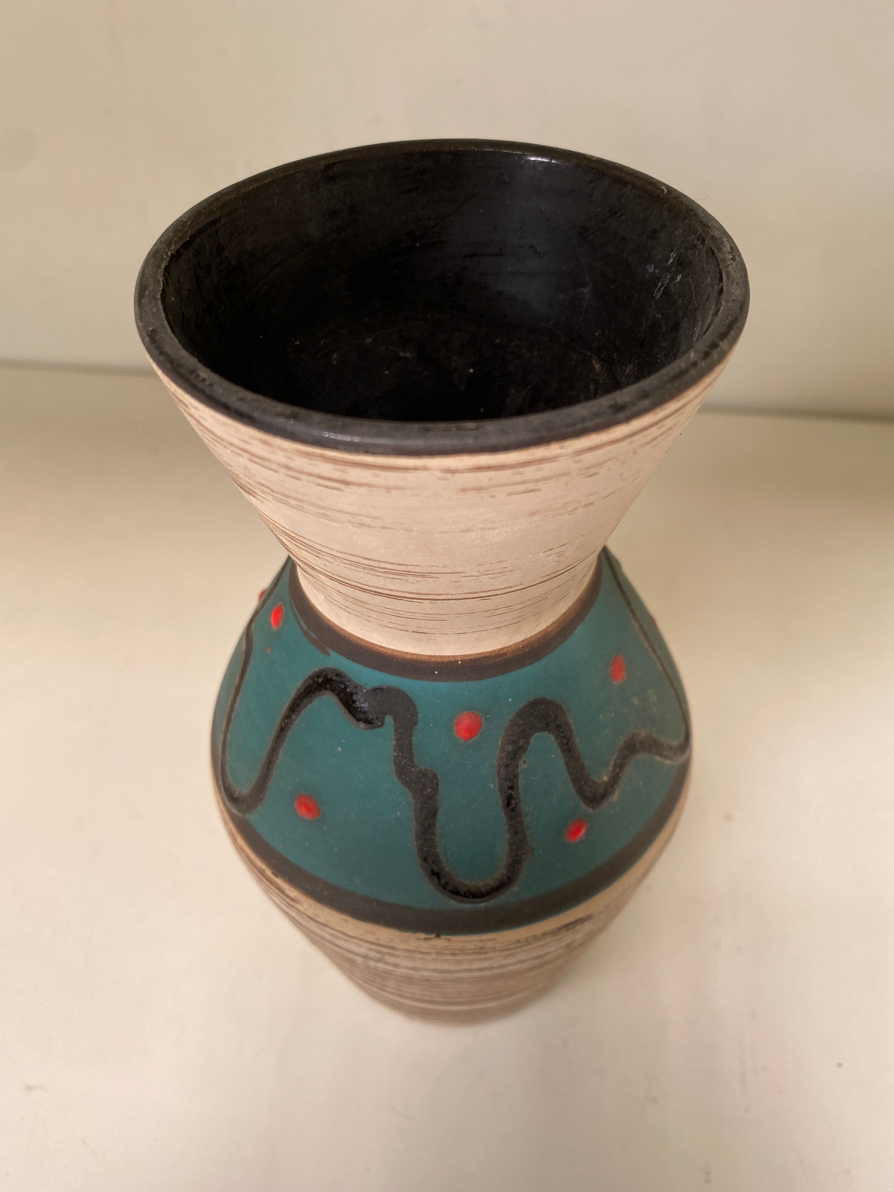 Vintage German ceramic vase