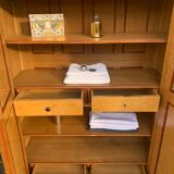 Black notary cabinet