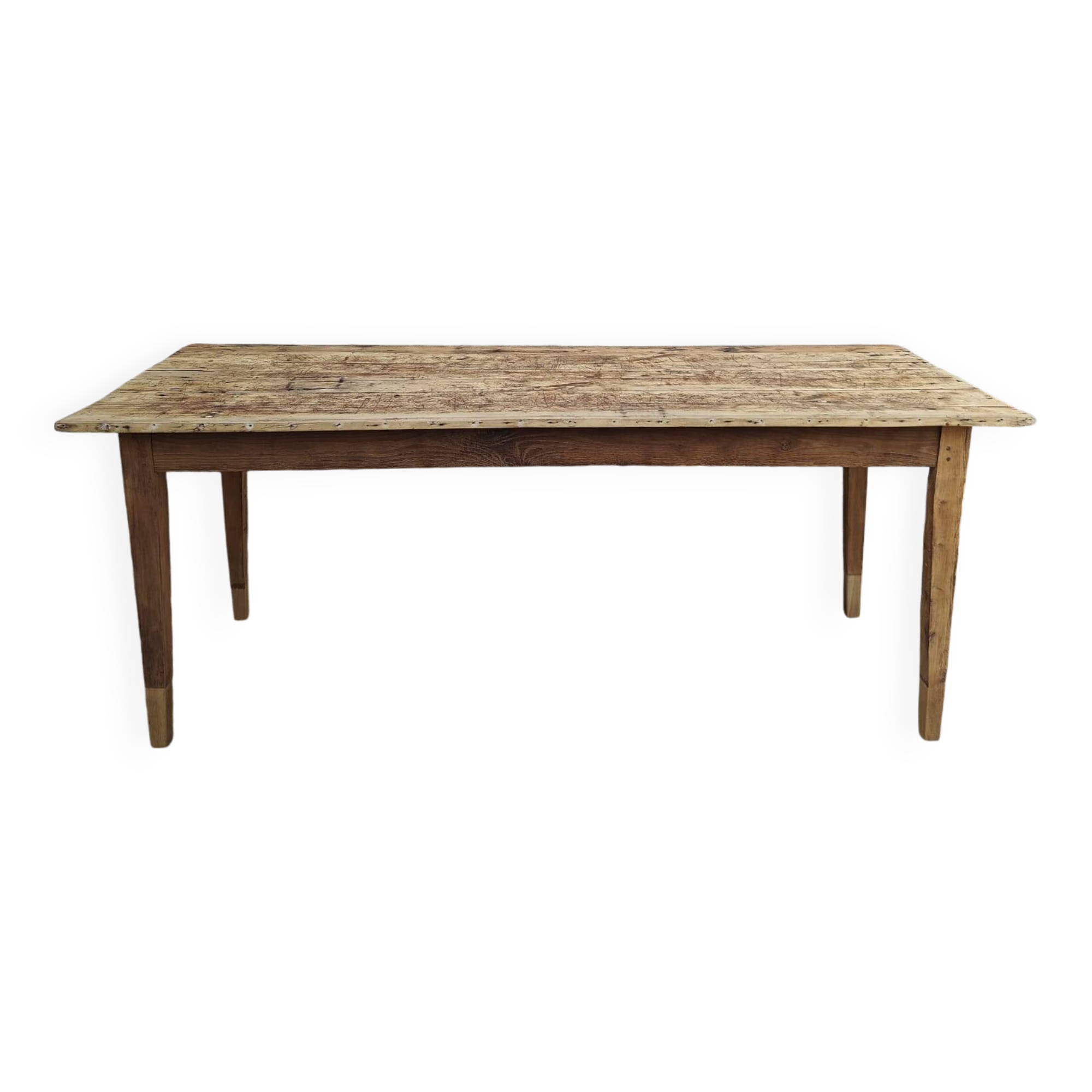 Restored old farmhouse table