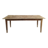 Restored old farmhouse table