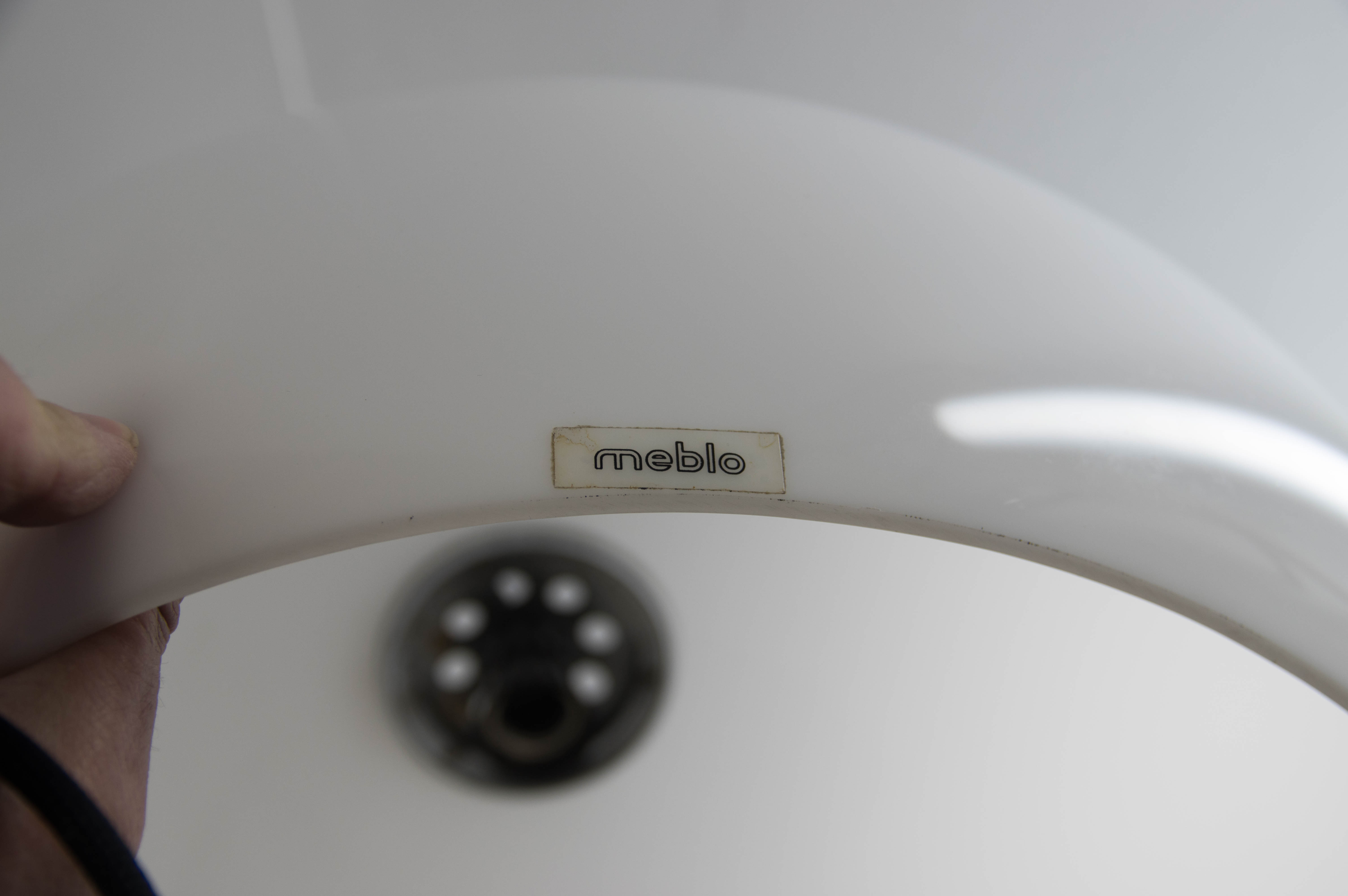 Mid Century Pendant Meblo, Harvey Guzzini, Italy, 1970s