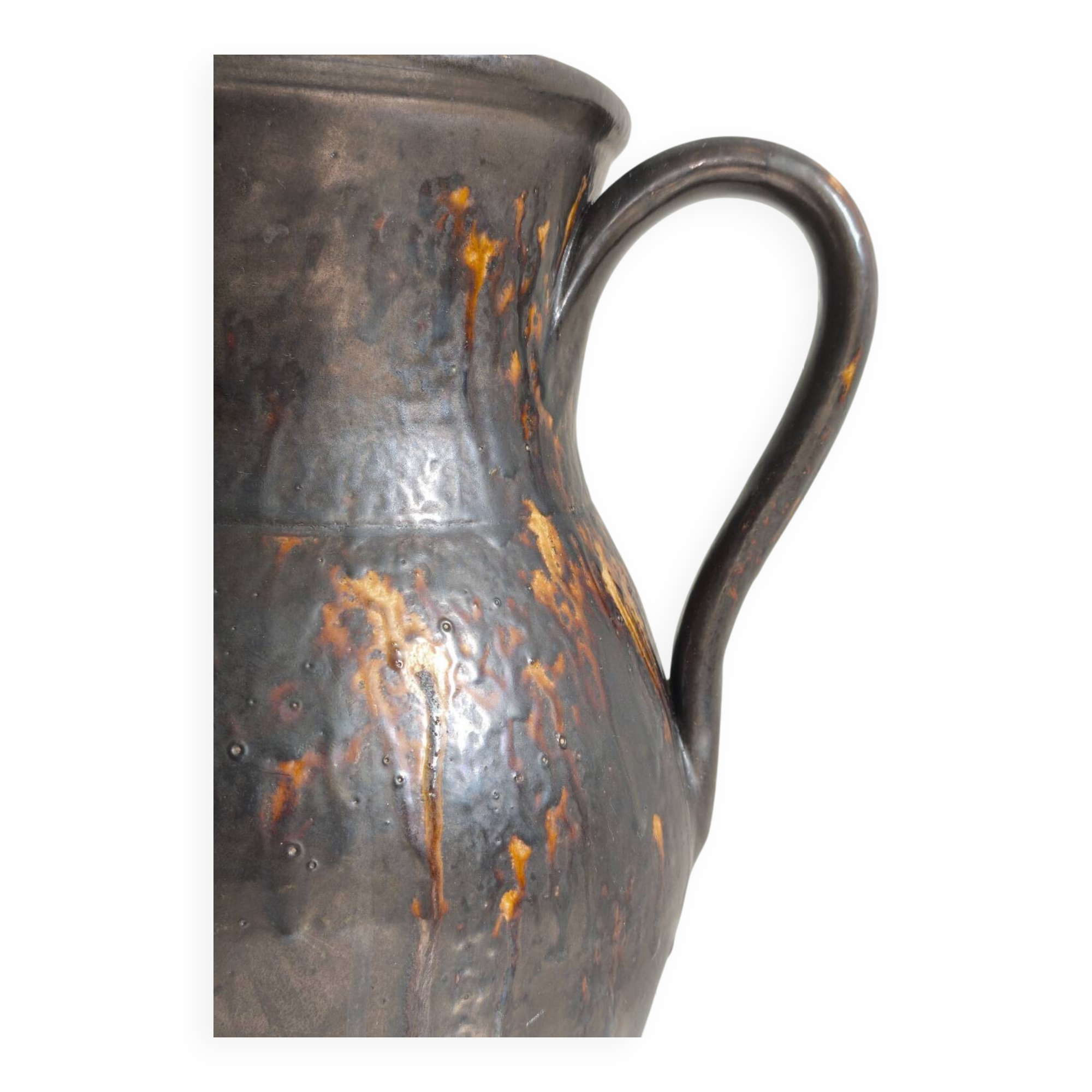 Pichet grès flammé Saint Amand