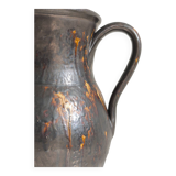 Saint Amand flamed stoneware pitcher