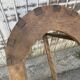 Old saddle rack