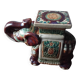 Elephant plant pot in terracotta