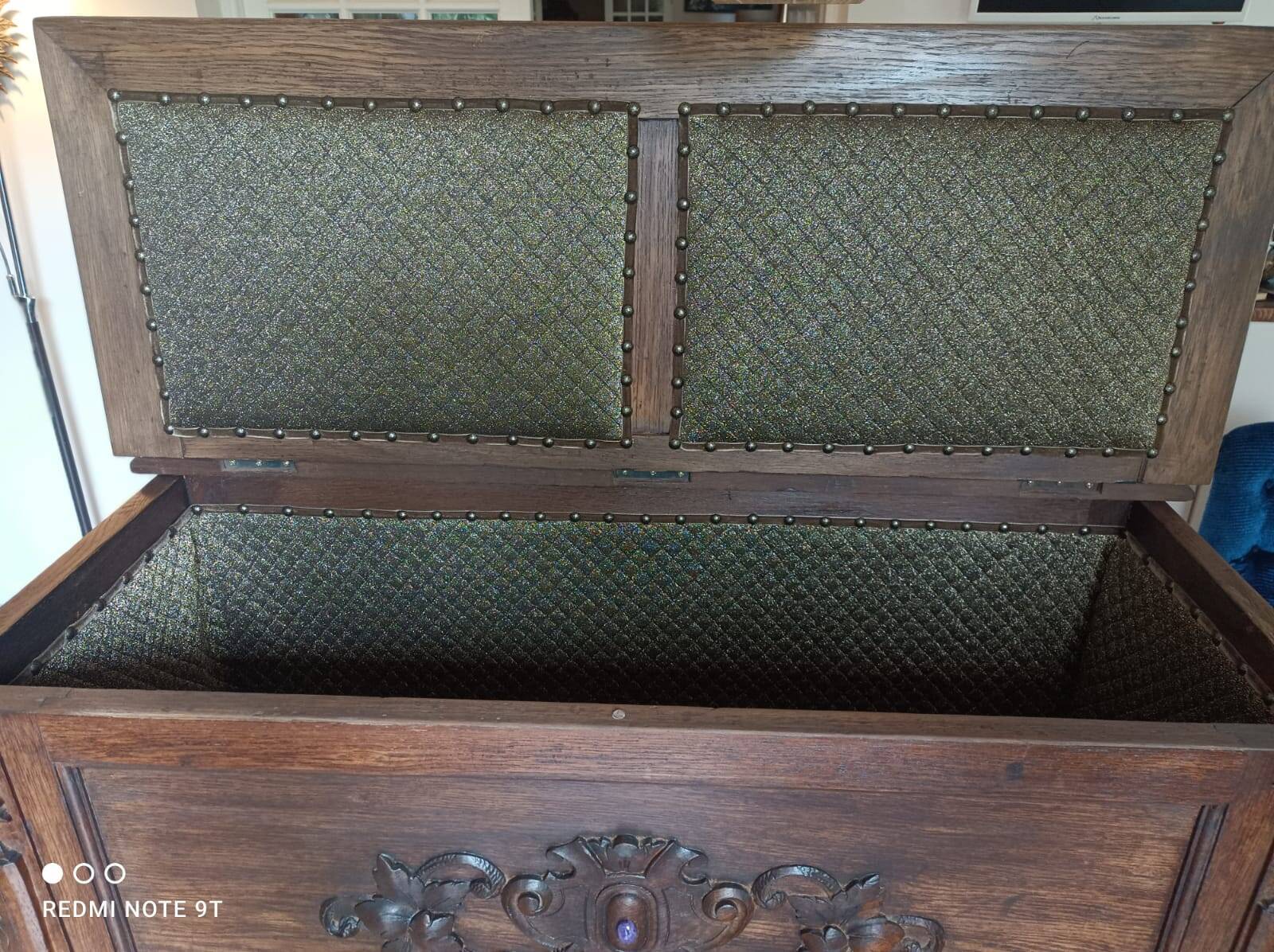 Large chest, early 20th century, art restoration