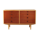 Borge Mogensen double teak and oak dresser for Karl Andersson's Brabohag Denmark 1960's