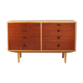 Borge Mogensen double teak and oak dresser for Karl Andersson's Brabohag Denmark 1960's
