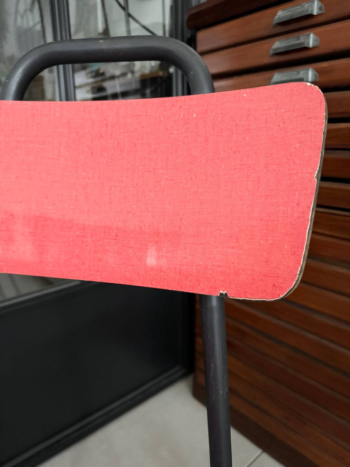 Pair of vintage Formica chairs