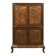 Cabinet pivotant en bois de camphre – vers 1950