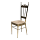 Chiavari Brass Side Chair, Italy, 1960s