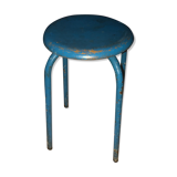 Wooden seated stool