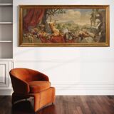 Tableau signé nature morte huile sur toile