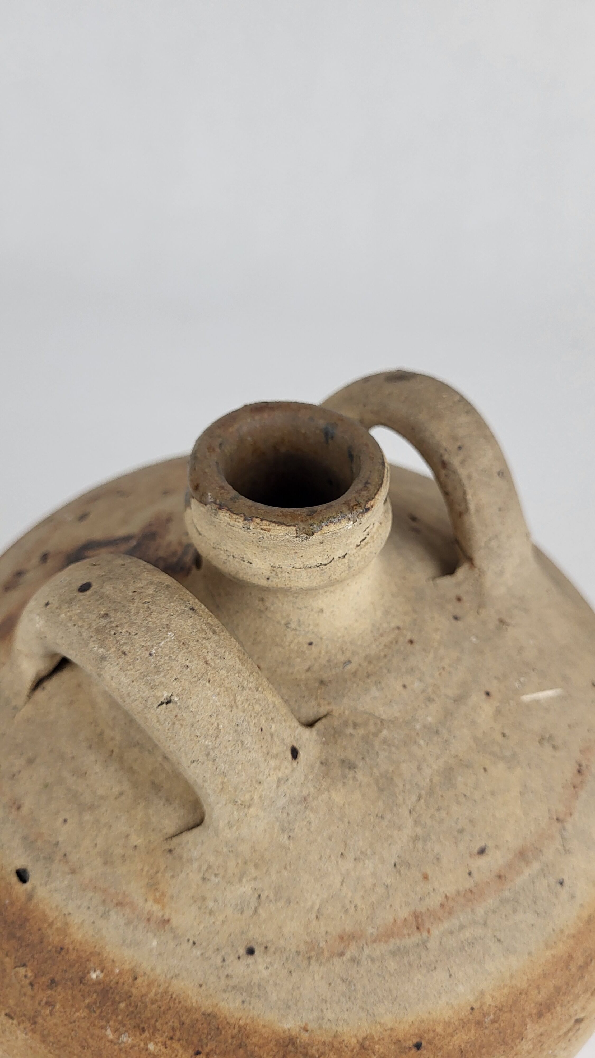 Jug Sandstone Bonbonne Puisaye XIXth deb. Twentieth