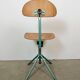 Dark Green Industrial Workshop Chair, 1950s