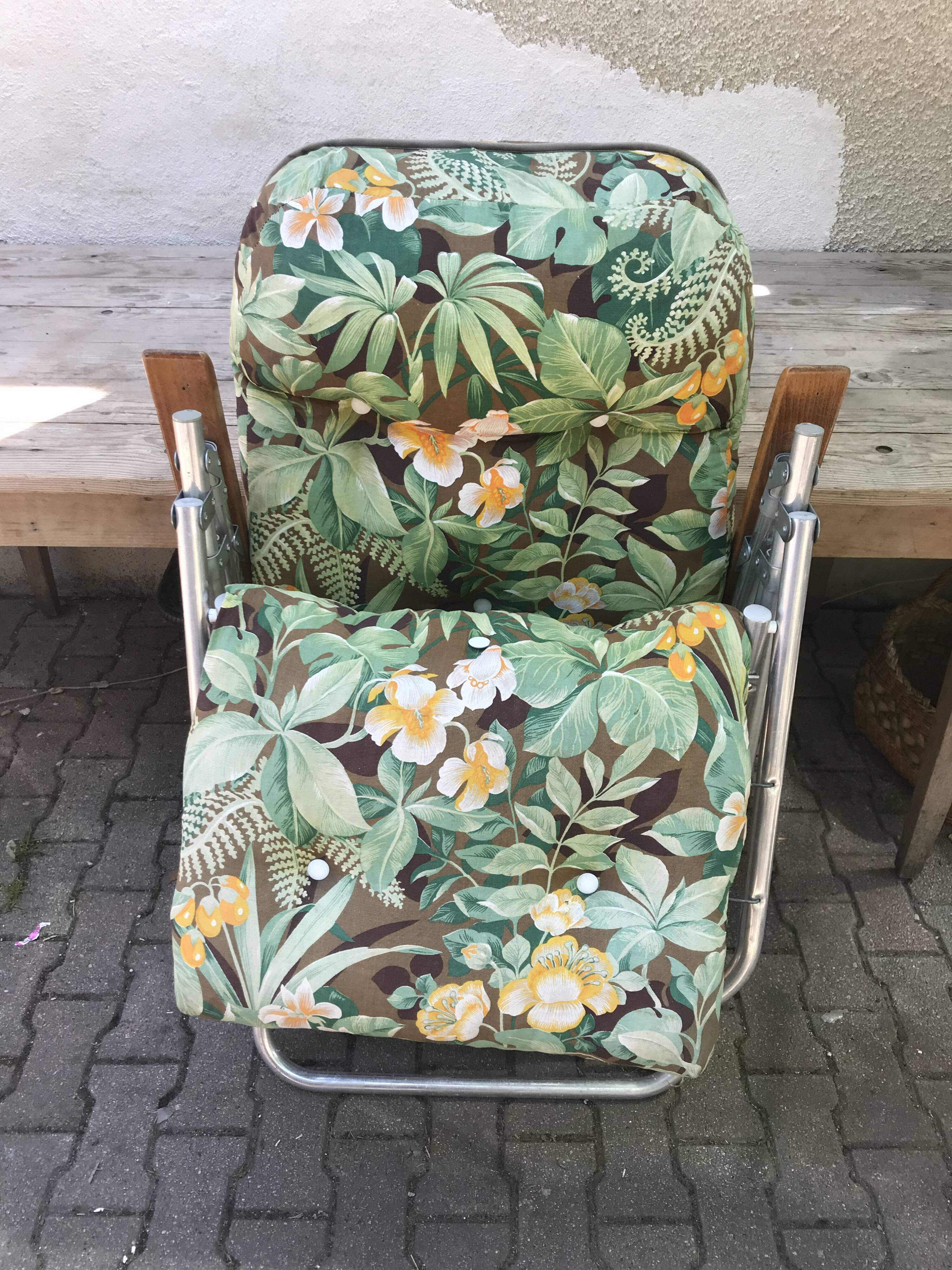 70s garden lounge chair