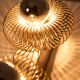Brushed metal wall light Andrea Lazzari, 1970s