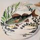 Lot de 8 assiettes poisson Gien