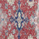 Rare Antique Persian Rugs Azerbaijan, Soumak Flat-Weave Rug-167x197cm