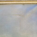 Old large vintage painting signed A. WEBER from the 1940s and 1950s.