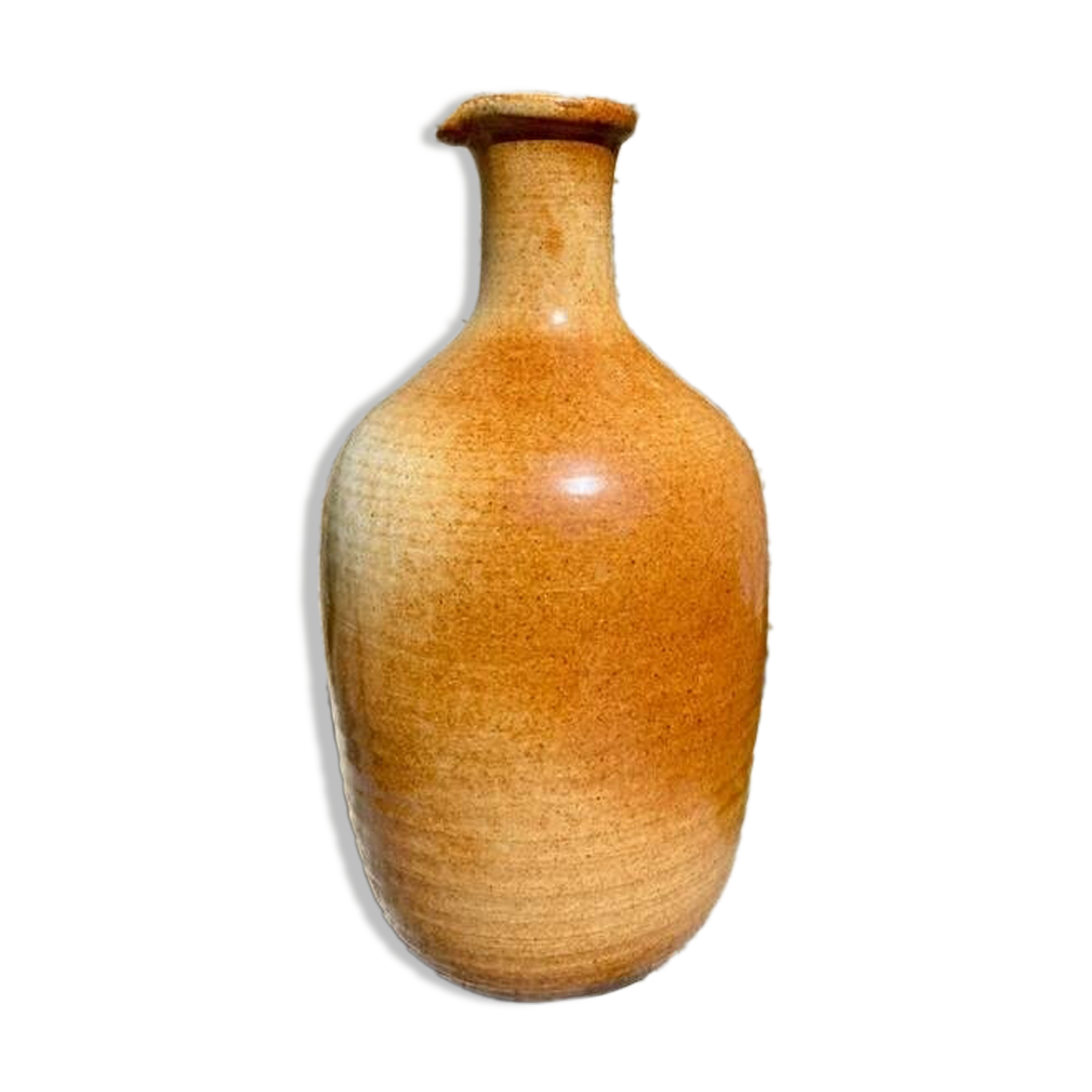 Vintage stoneware jug without handle