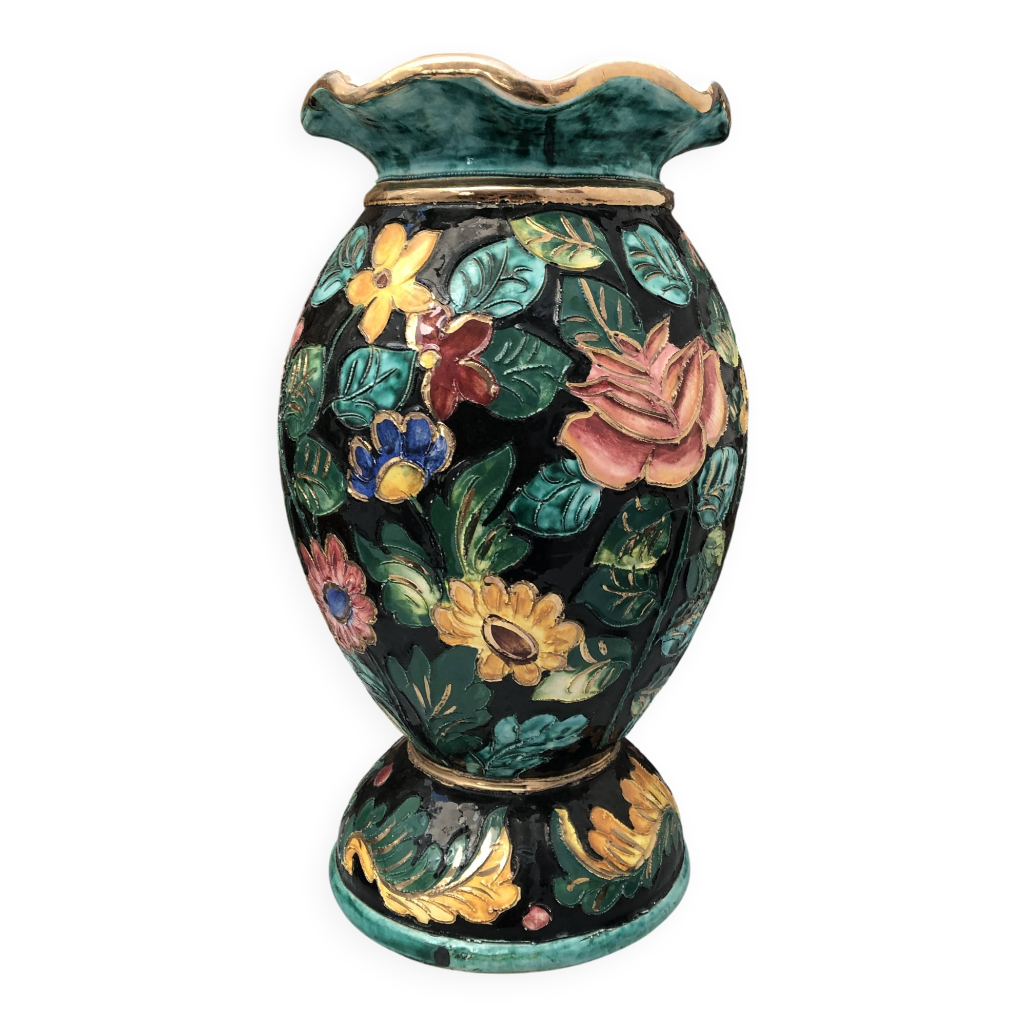Vase Vallauris style Monaco 1950-1960
