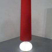 Floor lamp with illuminated glass stand from Doria Leuchten, 1960s.