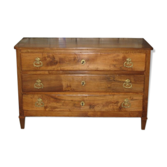 Commode directoire en noyer XIXe