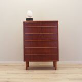 Commode en teck, design danois, années 1970, fabrication : Danemark