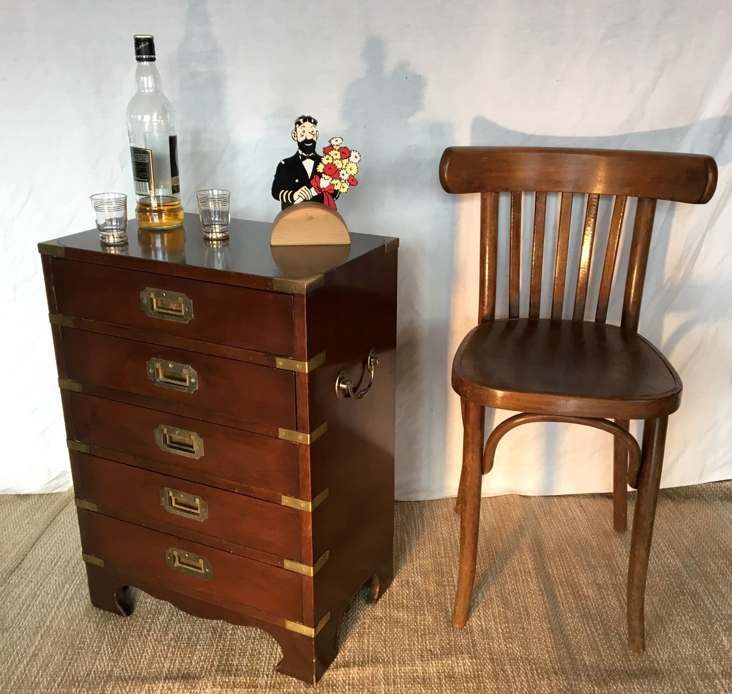 Duo navy nightstands XX