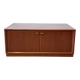 Low teak chest