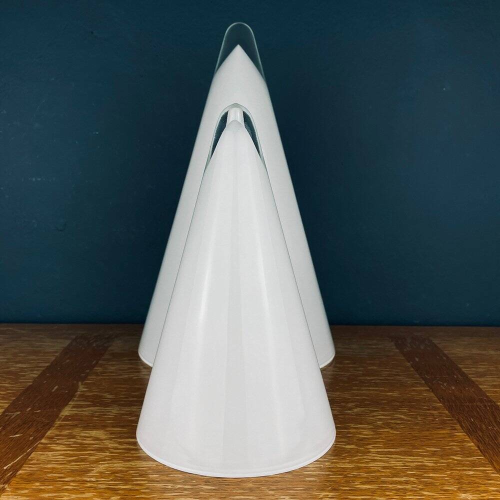 Cone table lamps Murano, Italy, 1970s, set of 2