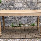 Raw wood farm table 1920