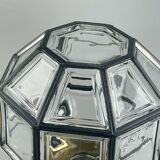 60s 70s lamp light ceiling lamp Limburg glass space age design 60s 70s