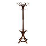 Coat rack parrot BAUMANN dark beech umbrella stand