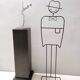 Chrome-Plated Brass Desk Lamp attr. to Giuseppe Ostuni for O-Luce, Italy