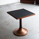 Table bistrot art déco, design français, années 1950